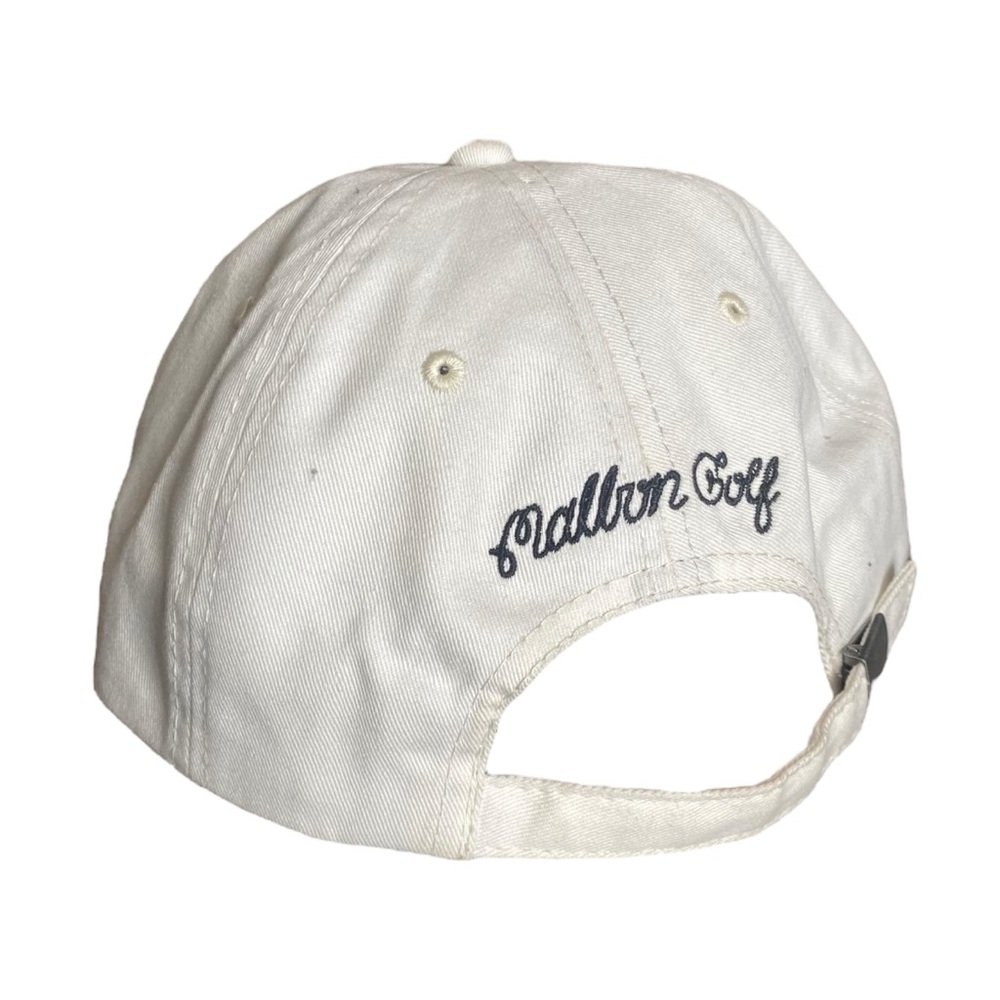 Malbon Golf Buckets Logo Dad Hat Adjustable White Embroidered Baseball Cap - Picture 3 of 8